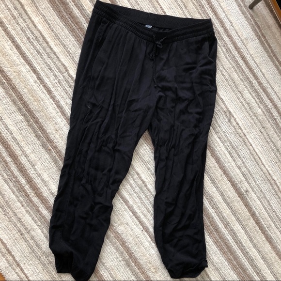 Black Flowy Pants - Picture 3 of 6